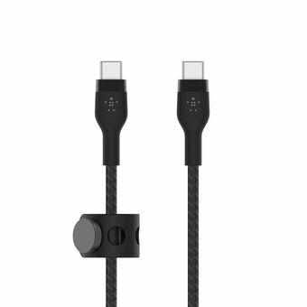 USB-C-Kaapeli Belkin BOOST↑CHARGE PRO Flex 1 m Musta