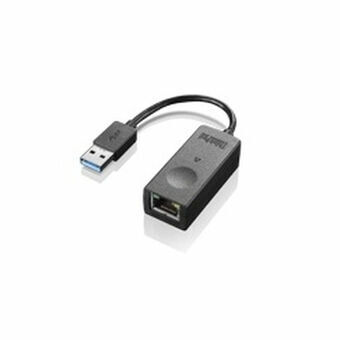 Ethernet - USB adapteri Lenovo 4X90S91830 USB 3.0 Musta