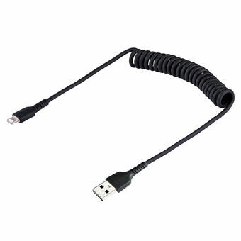 USB - Lightning kaapeli Startech RUSB2ALT50CMBC Musta 50 cm