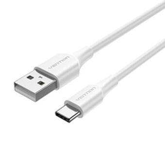 USB A - USB-C kaapeli Vention CTHWG Valkoinen 1,5 m (1 osaa)