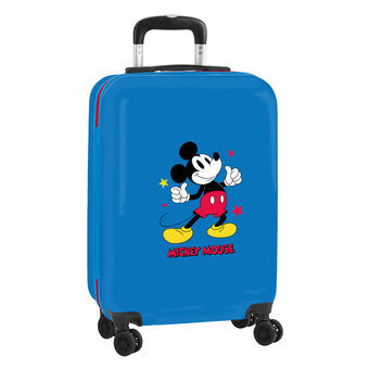 Käsimatkatavaralaukku Mickey Mouse Only One Laivastonsininen 20\'\' 34,5 x 55 x 20 cm