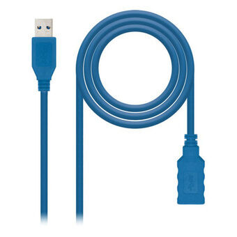 USB C - DisplayPort Adapteri NANOCABLE 10.01.0901-BL Sininen