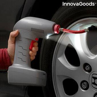 Bærbar luftkompressor med LED Airpro+ InnovaGoods