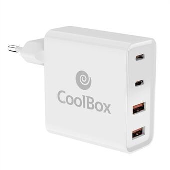 USB-Kaapeli CoolBox COO-CUAC-100P Valkoinen