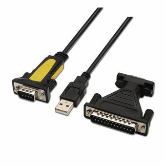 Data/laturikaapeli USB Aisens A104-0039 Musta 1,8 m