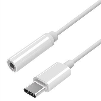 USB C - Jack 3.5 mm-adapteri Aisens A109-0384 Valkoinen 15 cm