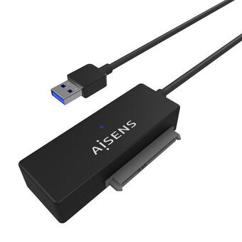USB - SATA adapteri kovalevylle Aisens ASE-35A01B Musta