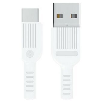 USB A - USB C kaapeli Goms Valkoinen 1 m
