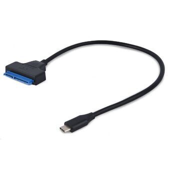 Kaapeli Micro USB GEMBIRD USB 3.0 Type-C male to SATA 2.5 drive adapter 20 cm Musta