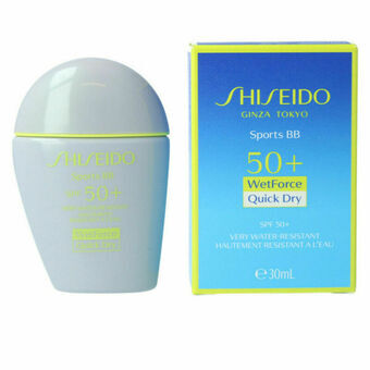 Aurinkosuoja värillä Shiseido Sports BB SPF50+ Keskitumma sävy (30 ml)