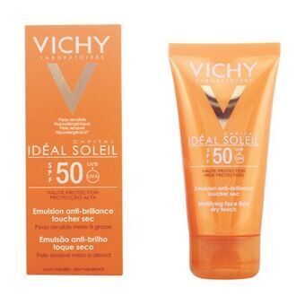 Kasvojen aurinkovoide Ideal Soleil Vichy Spf 50 (50 ml)