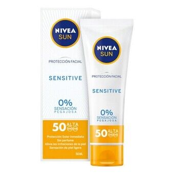 Kasvojen aurinkovoide Sensitive Nivea (50 ml)