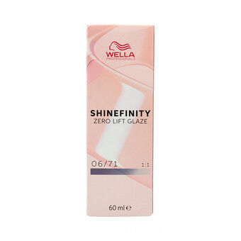 Pysyvä väri Wella Shinefinity Nº 06/71 (60 ml)