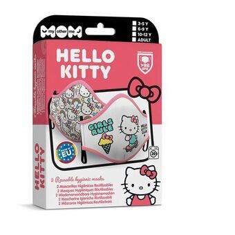 Hygieeninen uudelleen käytettävä hengityssuojain My Other Me Hello Kitty Premium 6-9 vuotta