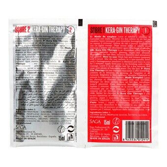 Suoristava hiushoito Saga Pro Kera-Gin Therapy (15 ml)