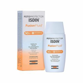 Kasvojen aurinkovoide Isdin Fusion Fluid SPF50+ (50 ml) (Kunnostetut Tuotteet B)