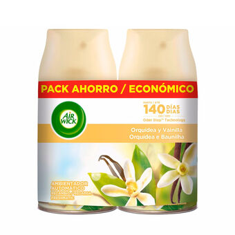 Ilmanraikastimen Täyttöpakkaukset Air Wick Vaniljauute (2 x 250 ml)