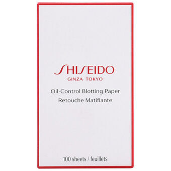 Adstringentit paperiarkit The Essentials Shiseido (100 uds)
