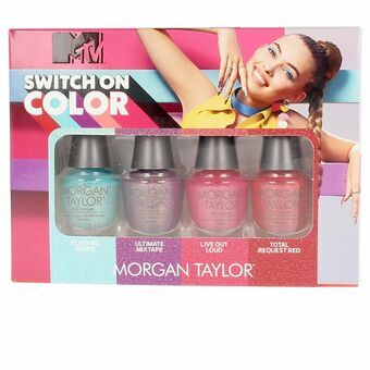 Meikkisetti Morgan Taylor Switch On Color (4 pcs)