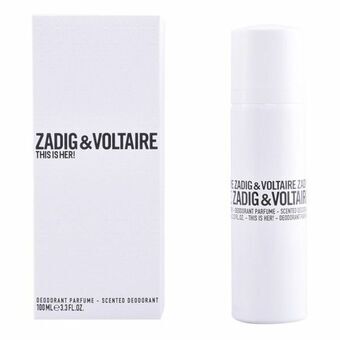Suihkedeodorantti This Is Her Zadig & Voltaire This Is (100 ml) 100 ml
