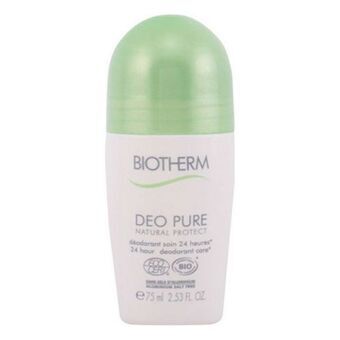 Roll-on-deodorantti Deo Pure Natural Protect Biotherm (75 ml)