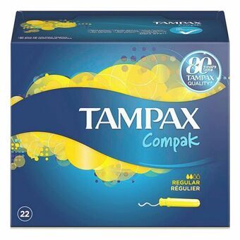 Tavalliset tampoonit COMPAK Tampax Tampax Compak (22 uds) 22 uds