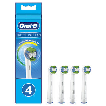 Sähköhammasharjan vaihto-osa Oral-B Precision Clean Valkoinen 4 osaa