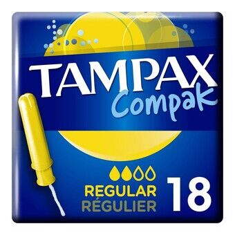Tavalliset tampoonit Tampax Compak (20 uds)