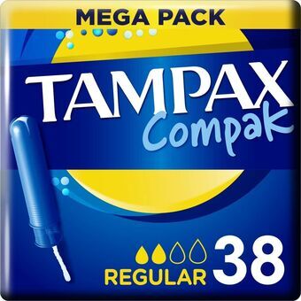 Tavalliset tampoonit Tampax Compak 38 unidades
