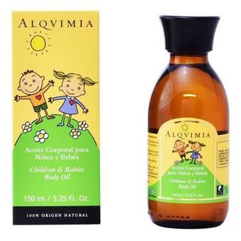 Vartaloöljy lapsille ja vauvoille Alqvimia (150 ml)