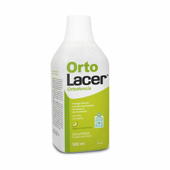Suuvesi Lacer Ortolacer Lime väri Ortodonttinen hoito (500 ml)