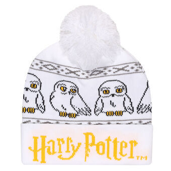 Hattu Harry Potter Hedwig Snow Beanie Valkoinen