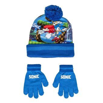 Hattu & Hanskat Sonic Sininen