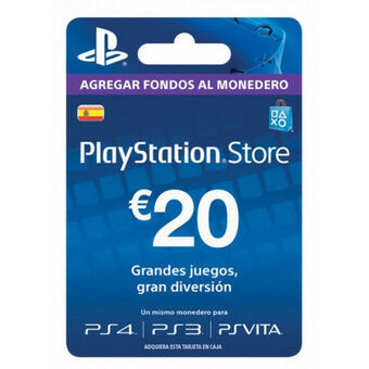 Onnittelukortti Sony PlayStation Network Card (20 Euro)