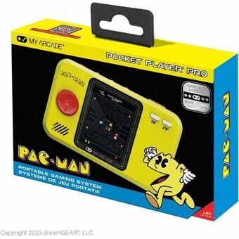 Kannettava pelikonsoli My Arcade Pocket Player PRO - Pac-Man Retro Games Keltainen