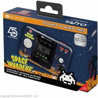 Kannettava pelikonsoli My Arcade Pocket Player PRO - Space Invaders Retro Games