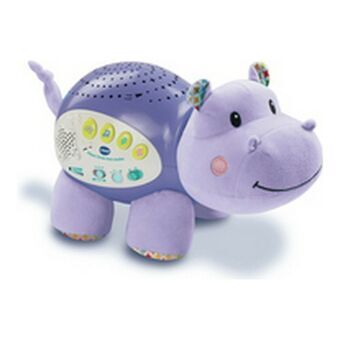 Pehmolelu äänellä Vtech Hippo Dodo Starry Night (FR) Purppura