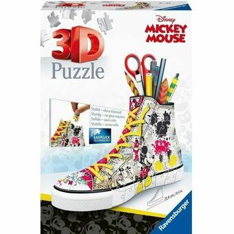 3D-palapeli Ravensburger Sneaker Mickey Mouse (108 Kappaletta)