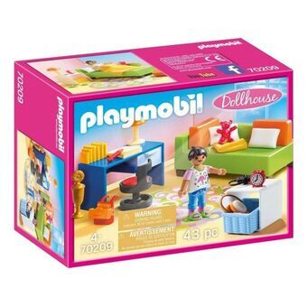 Playset Dollhouse Teenager\'s Room Playmobil 70209 (43 pcs)