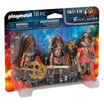 Hahmosetti Novelmore Fire Knigths Playmobil 70672 (18 pcs)