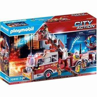 Leikkiajoneuvosarja   Playmobil Fire Truck with Ladder 70935         113 Kappaletta  