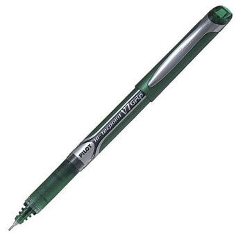 Liquid ink ballpoint pen Pilot Roller V-7 Grip 0,7 Vihreä 12 osaa