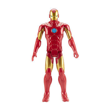 Figuuri, jossa liikkuvat raajat The Avengers Titan Hero Iron Man	 30 cm