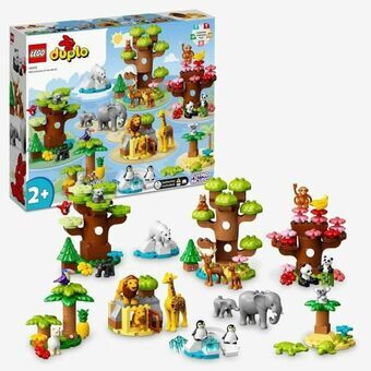 Playset Lego 10975 DUPLO Wild Animals of the World (142 Kappaletta)