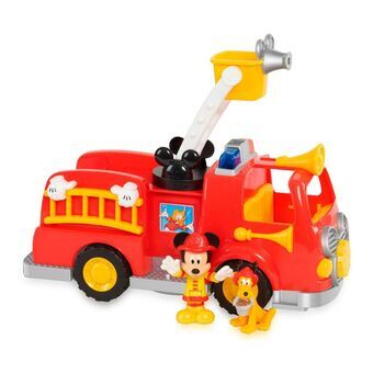 Paloauto Captain Marvel Mickey Fire Truck LED Valo Äänellä