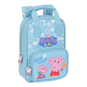 Lasten laukku Peppa Pig Baby Vaaleansininen (20 x 28 x 8 cm)