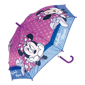 Automaattinen sateenvarjo Minnie Mouse Lucky Pink (Ø 84 cm)