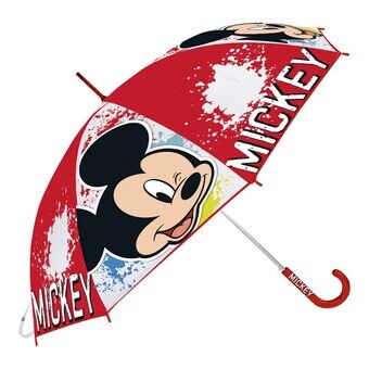 Sateenvarjot Mickey Mouse Happy Smiles Punainen (Ø 80 cm)