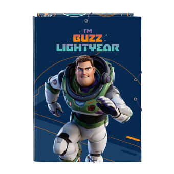 Kansio Buzz Lightyear Laivastonsininen A4 (26 x 33.5 x 2.5 cm)