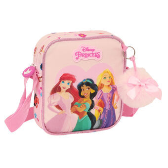 Olkalaukku Princesses Disney Summer adventures Pinkki 16 x 18 x 4 cm
